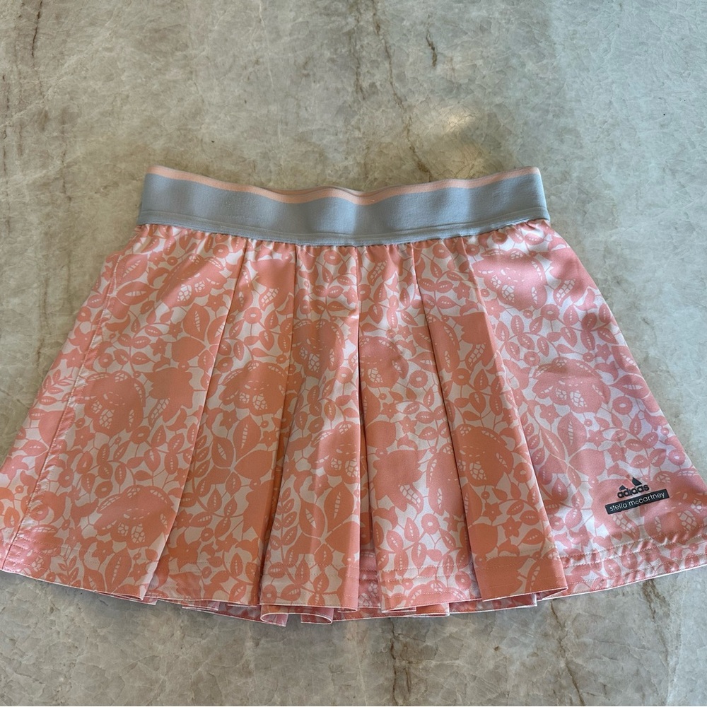 Adidas Pink and Gray Women's Skirt